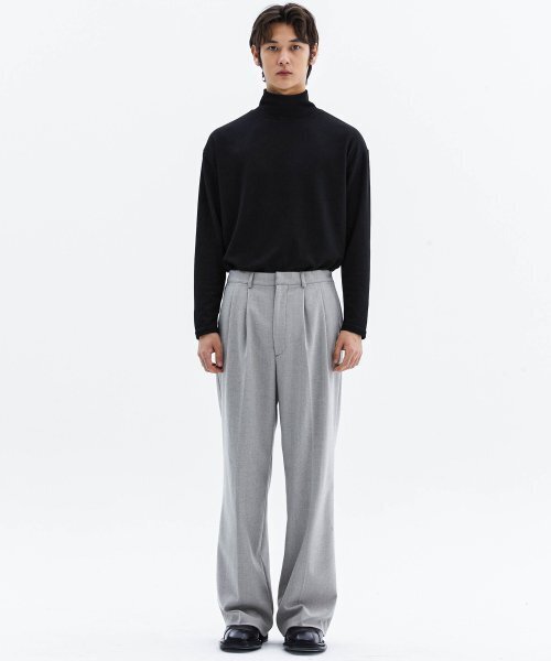 TRIP LE SENS(トリップ ル センス)の「FWコンフォートヘリンボーンスラックス_ブラック(スラックス・レディース・その他・SMALL/MEDIUM/LARGE)」の4枚目の写真