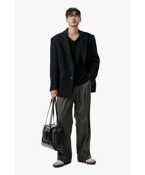 TRIP LE SENS(トリップ ル センス)の「FWコンフォートヘリンボーンスラックス_ブラック(スラックス・レディース・その他・SMALL/MEDIUM/LARGE)」の5枚目の写真