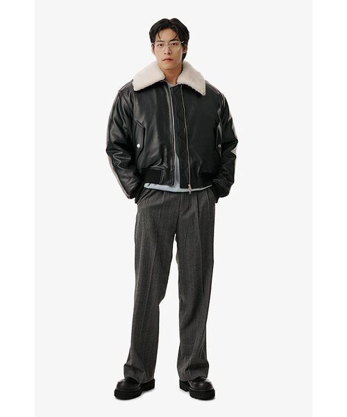 TRIP LE SENS(トリップ ル センス)の「FWコンフォートヘリンボーンスラックス_ブラック(スラックス・レディース・その他・SMALL/MEDIUM/LARGE)」の6枚目の写真