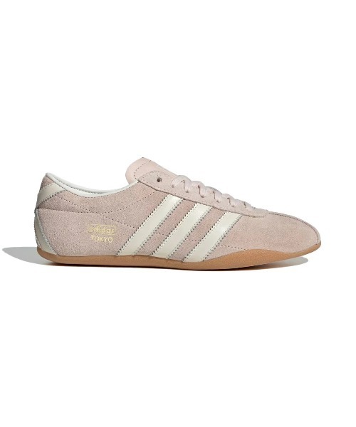 adidas(アディダス)の「アディダス 【adidas】- トーキョー ウィメンズ スニーカー【TOKYO W Wonder Quartz / Off White / Gum JQ0608】(スニーカー・レディース・ライトピンク・22.5cm/23.5cm/24.5cm/25.5cm/23.0cm/24.0cm/25.0cm)」の2枚目の写真