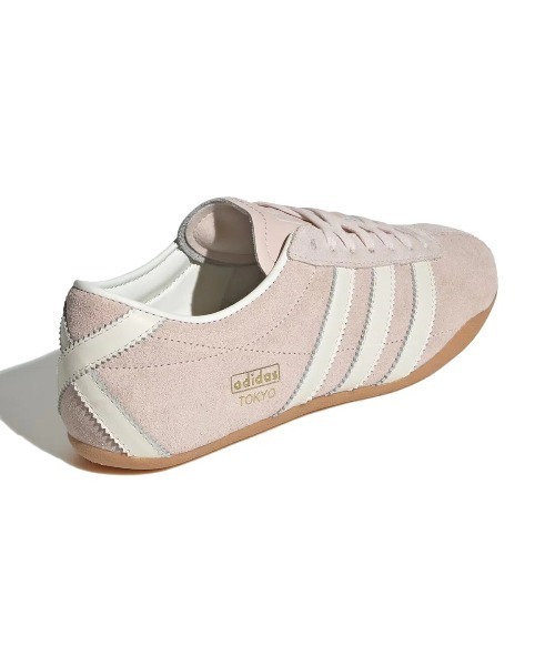 adidas(アディダス)の「アディダス 【adidas】- トーキョー ウィメンズ スニーカー【TOKYO W Wonder Quartz / Off White / Gum JQ0608】(スニーカー・レディース・ライトピンク・22.5cm/23.5cm/24.5cm/25.5cm/23.0cm/24.0cm/25.0cm)」の4枚目の写真