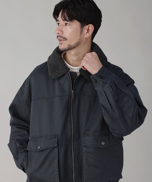 Buyer's Select /襟ボア取り外し可能 2wayフライトジャケット（その他