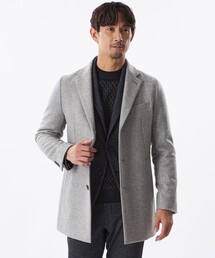 EPOCA UOMO｜エポカウォモ（メンズ）のチェスターコート（グレー/灰色