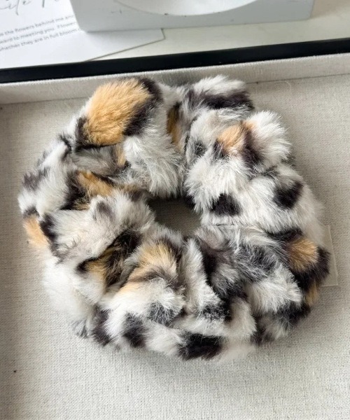 レオパード&ヒョウ柄♡ねこのシュシュ首輪 オーダーページ レオパード