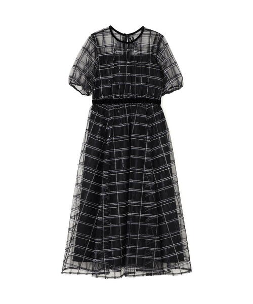 ◇ベロアリボンシアーワンピース（ワンピース）｜JILL by JILL STUART