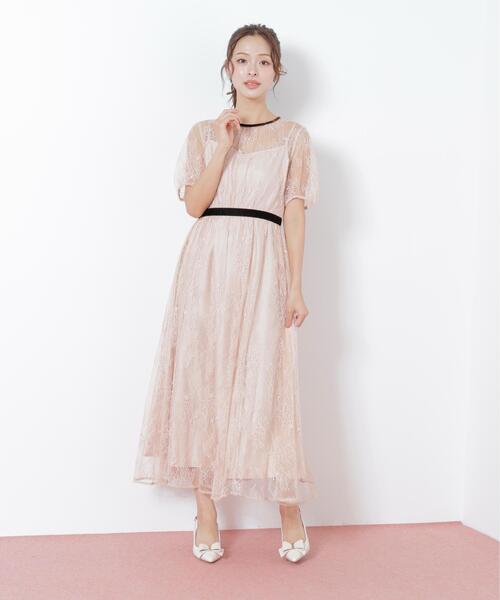 ◇ベロアリボンシアーワンピース（ワンピース）｜JILL by JILL STUART