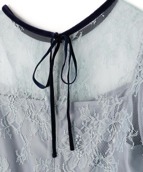 ◇ベロアリボンシアーワンピース（ワンピース）｜JILL by JILL STUART