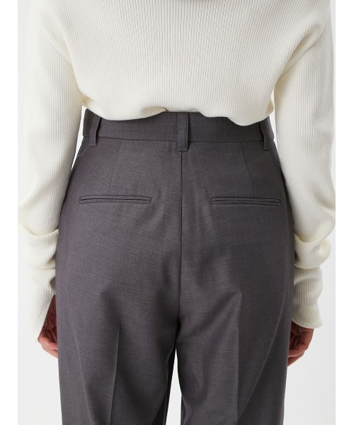 Mila Owen（ミラオーウェン）の「センタープレスパンツ（その他パンツ・レディース・グレー/キャメル/ブラック・00/0/1）」の12枚目の写真