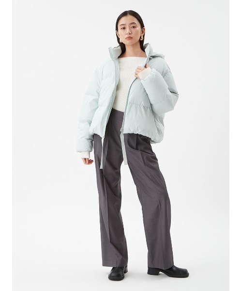 Mila Owen（ミラオーウェン）の「センタープレスパンツ（その他パンツ・レディース・グレー/キャメル/ブラック・00/0/1）」の14枚目の写真