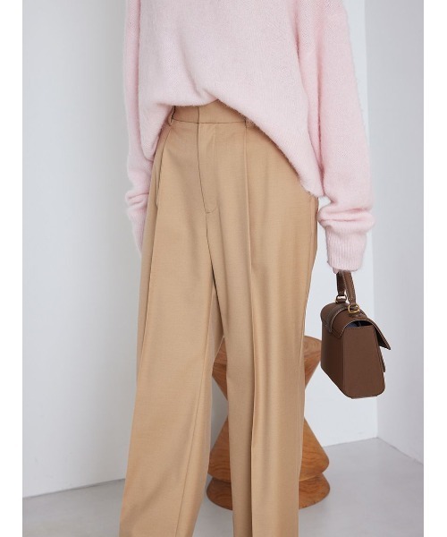 Mila Owen（ミラオーウェン）の「センタープレスパンツ（その他パンツ・レディース・グレー/キャメル/ブラック・00/0/1）」の16枚目の写真