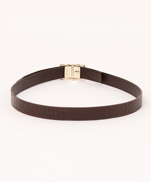 qualite(カリテ)の「クロコダイルフリーサイズベルト/シルバー/ゴールド(ベルト・レディース・ブラック/ブラウン/ブラック系その他・フリー)」の19枚目の写真