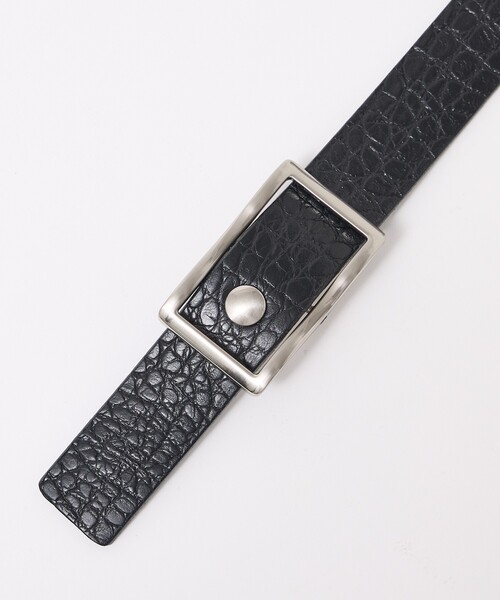 qualite(カリテ)の「クロコダイルフリーサイズベルト/シルバー/ゴールド(ベルト・レディース・ブラック/ブラウン/ブラック系その他・フリー)」の10枚目の写真