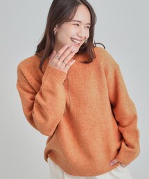 SHOO・LA・RUE | 【洗濯機可/S-LL】選べる８色で色違いも欲しくなる ふんわりゆるニット(ニット/セーター)