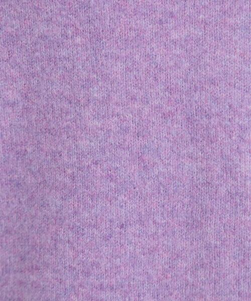 SHOO・LA・RUE（シューラルー）の「【洗濯機可/S-LL】選べる８色で色違いも欲しくなる ふんわりゆるニット（ニット/セーター・レディース・ライトパープル/グリーン/オフホワイト/ピンク系/オレンジ/イエロー/ライトグレー/ライトブルー・01/03/04/02）」の14枚目の写真