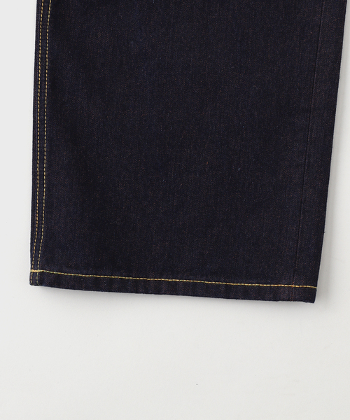 WOKE EDGE(ウォークエッジ)の「WOKE EDGE / ウォークエッジ CANDY WEAVE DENIM(デニムパンツ・メンズ・オレンジ・MEDIUM/LARGE)」の4枚目の写真
