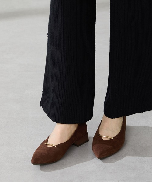 ORiental TRaffic(オリエンタルトラフィック)の「\ WEB限定 / ライン メタル パーツ シンプル ポインテッドトゥ パンプス /55304(パンプス・レディース・ブラック/ブラウン/レッド・34/35/36/37/38/39/40/41/42)」の21枚目の写真