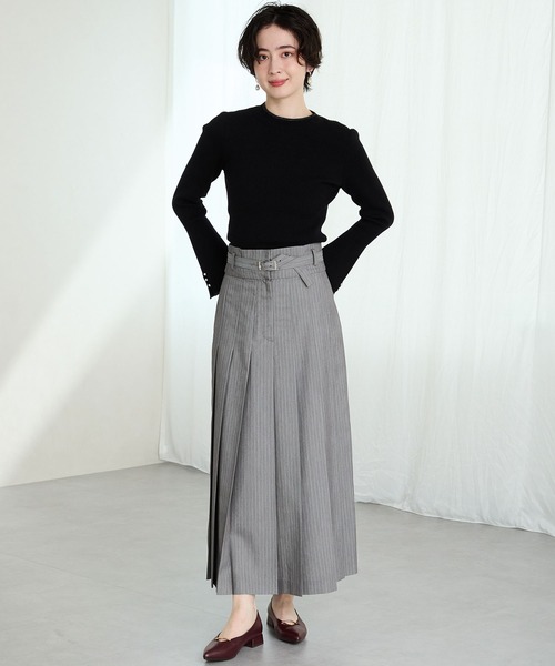 ORiental TRaffic(オリエンタルトラフィック)の「\ WEB限定 / ライン メタル パーツ シンプル ポインテッドトゥ パンプス /55304(パンプス・レディース・ブラック/ブラウン/レッド・34/35/36/37/38/39/40/41/42)」の12枚目の写真