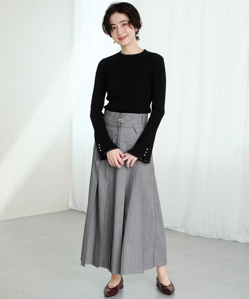 ORiental TRaffic(オリエンタルトラフィック)の「\ WEB限定 / ライン メタル パーツ シンプル ポインテッドトゥ パンプス /55304(パンプス・レディース・ブラック/ブラウン/レッド・34/35/36/37/38/39/40/41/42)」の15枚目の写真