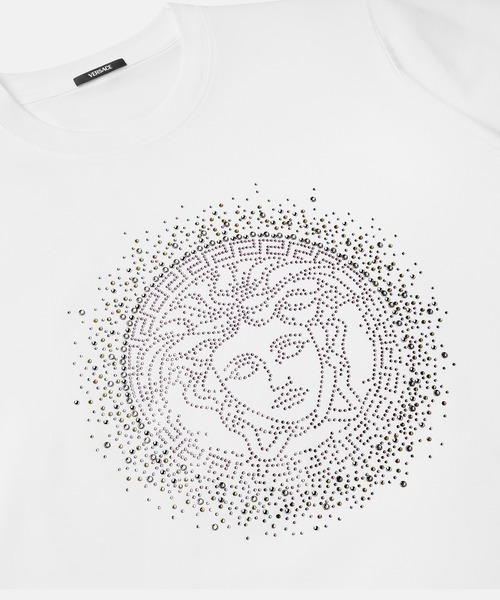 VERSACE（ヴェルサーチ）の「メドゥーサモチーフ Tシャツ（Tシャツ/カットソー・レディース・ホワイト・36/38）」の2枚目の写真