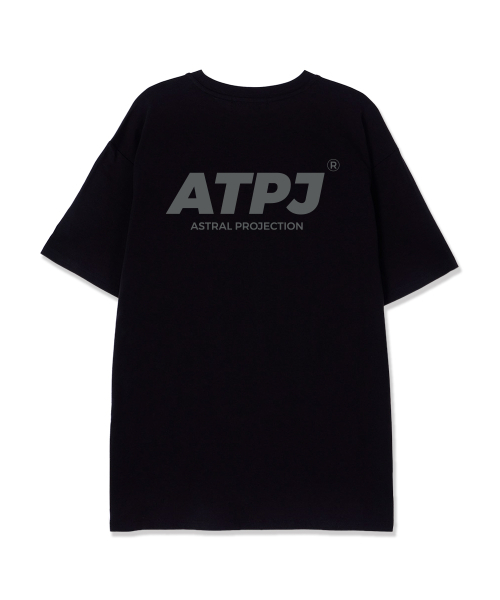 ASTRAL PROJECTION(アストラルプロジェクション)の「シンプルレタリングロゴスーピマコットンラウンドネック半袖Tシャツ_ブラック(Tシャツ/カットソー・メンズ・その他・X-LARGE/MEDIUM/LARGE)」の1枚目の写真