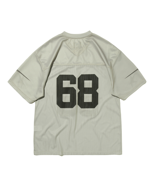 suade（スエード）の「STAR 68 JERSEY [BEIGE]（Tシャツ/カットソー・レディース・その他・MEDIUM/LARGE/X-LARGE）」の2枚目の写真