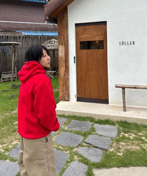 DURTの「I LOVE HOODIE (RED)(パーカー・レディース・その他・LARGE/MEDIUM/SMALL/X-LARGE)」の3枚目の写真