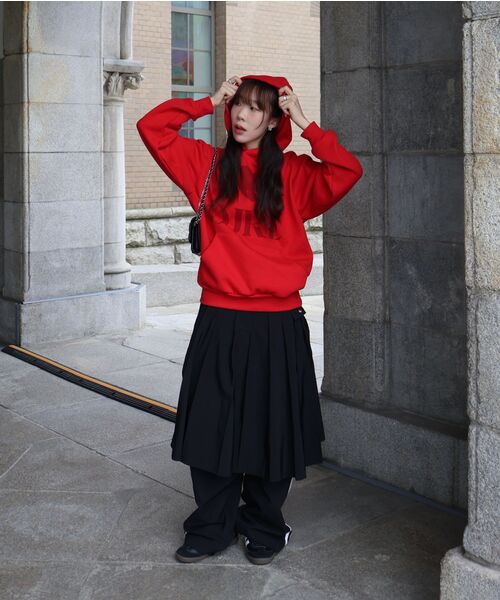 DURTの「I LOVE HOODIE (RED)(パーカー・レディース・その他・LARGE/MEDIUM/SMALL/X-LARGE)」の15枚目の写真