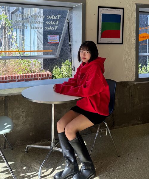 DURTの「I LOVE HOODIE (RED)(パーカー・レディース・その他・LARGE/MEDIUM/SMALL/X-LARGE)」の16枚目の写真
