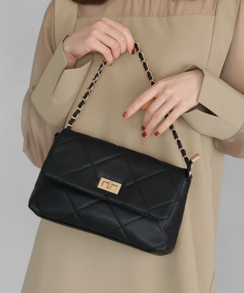 セール】キルティングフラップ2WAYバッグ（ショルダーバッグ）｜VIVIAN