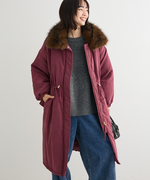 セール】・ELENCARE DUE 中綿モッズコート（その他アウター）｜Green