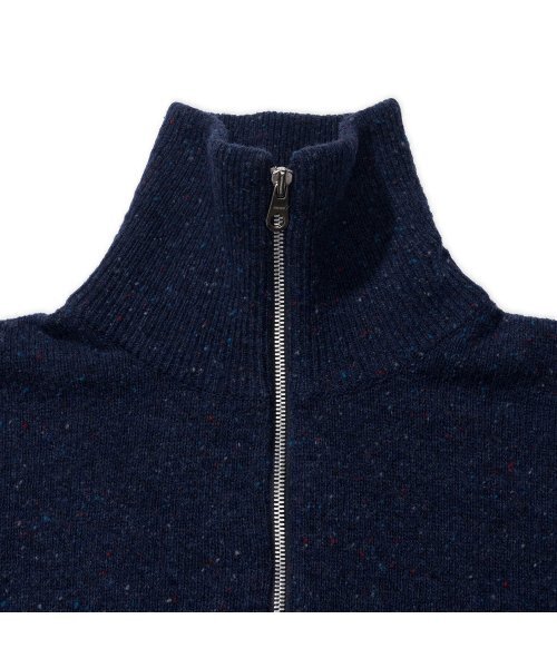 PRODESHIRT(プロデシャツ)の「アイリッシュドネガル 半ジップニット (ミッドナイト)(ニット/セーター・メンズ・その他・LARGE/MEDIUM/X-LARGE)」の4枚目の写真