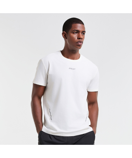 BALLOP(バロップ)の「男性エアリーベントアクティブTシャツアイボリー(Tシャツ/カットソー・メンズ・アイボリー・MEDIUM/LARGE/X-LARGE)」の1枚目の写真