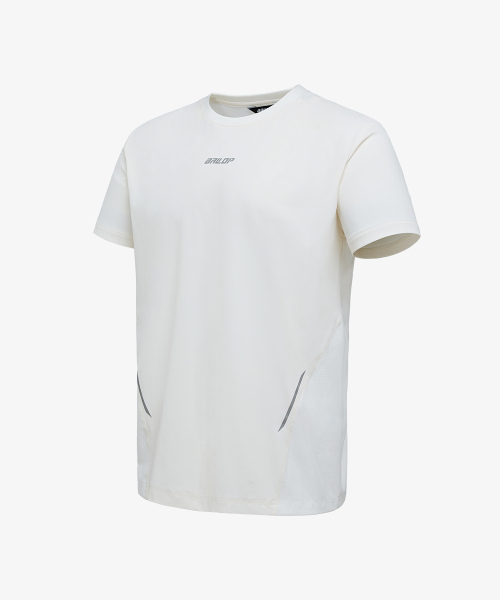 BALLOP(バロップ)の「男性エアリーベントアクティブTシャツアイボリー(Tシャツ/カットソー・メンズ・アイボリー・MEDIUM/LARGE/X-LARGE)」の3枚目の写真