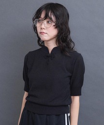 I　am I （アイアムアイ）の「COTTON NYLON 華釦プルオーバー（ニット/セーター）」