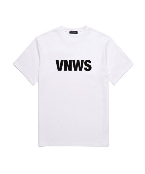 VANNWORKS(バンワークス)の「VNWSロゴ半袖Tシャツ (VS0007) ホワイト_ブラック(Tシャツ/カットソー・レディース・その他・SMALL/X-LARGE/XX-LARGE/LARGE/MEDIUM)」の1枚目の写真