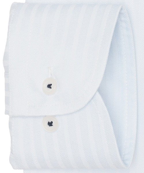 TOKYO SHIRTS(トウキョウシャツ)の「【吸水速乾】【COFREX】形態安定ノンアイロン ワイド 長袖ビジネスワイシャツ(大きいサイズ・長いサイズ)(ビジネスシャツ・メンズ・サックスブルー・首回り39cm-裄丈88cm/首回り41cm-裄丈90cm/首回り42cm-裄丈90cm/首回り43cm-裄丈90cm/首回り45cm-裄丈82cm/首回り45cm-裄丈86cm/首回り45cm-裄丈90cm/首回り47cm-裄丈86cm/首回り47cm-裄丈90cm)」の3枚目の写真