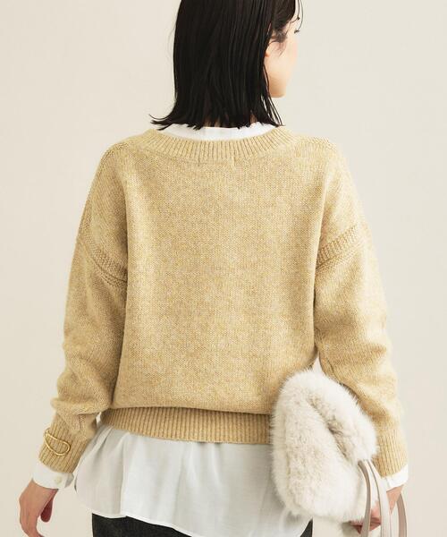 INDIVI(インディヴィ)の「【大人ラメ】パフスリーブ ヘアリーニット(ニット/セーター・レディース・サックスブルー系3/ベージュ系その他7/ワイン系5・38/13/05/15 )」の6枚目の写真
