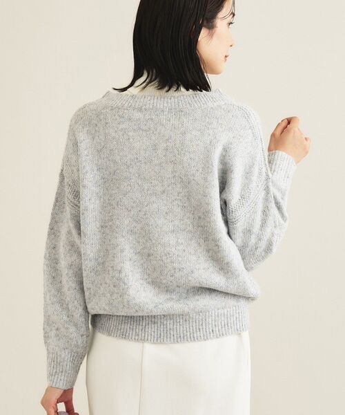 INDIVI(インディヴィ)の「【大人ラメ】パフスリーブ ヘアリーニット(ニット/セーター・レディース・サックスブルー系3/ベージュ系その他7/ワイン系5・38/13/05/15 )」の10枚目の写真