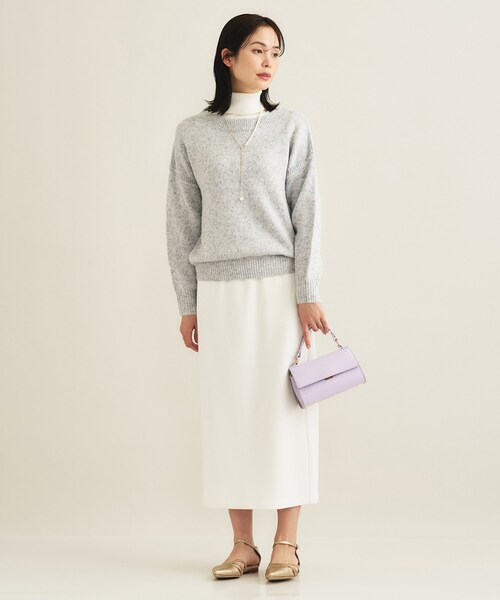 INDIVI(インディヴィ)の「【大人ラメ】パフスリーブ ヘアリーニット(ニット/セーター・レディース・サックスブルー系3/ベージュ系その他7/ワイン系5・38/13/05/15 )」の11枚目の写真