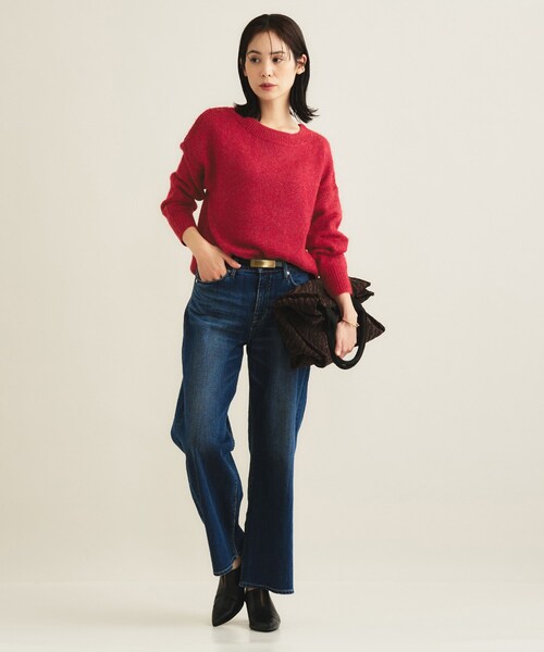 INDIVI(インディヴィ)の「【大人ラメ】パフスリーブ ヘアリーニット(ニット/セーター・レディース・サックスブルー系3/ベージュ系その他7/ワイン系5・38/13/05/15 )」の15枚目の写真