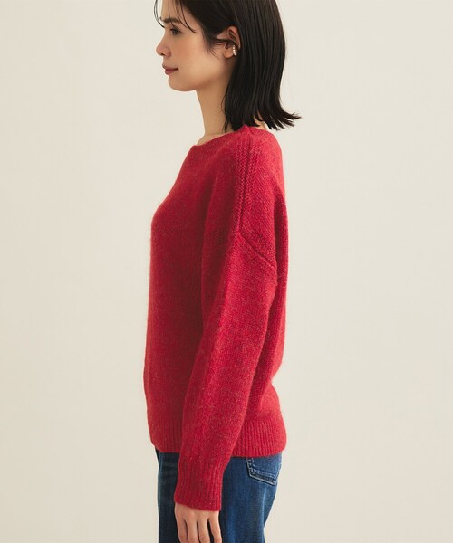 INDIVI(インディヴィ)の「【大人ラメ】パフスリーブ ヘアリーニット(ニット/セーター・レディース・サックスブルー系3/ベージュ系その他7/ワイン系5・38/13/05/15 )」の18枚目の写真