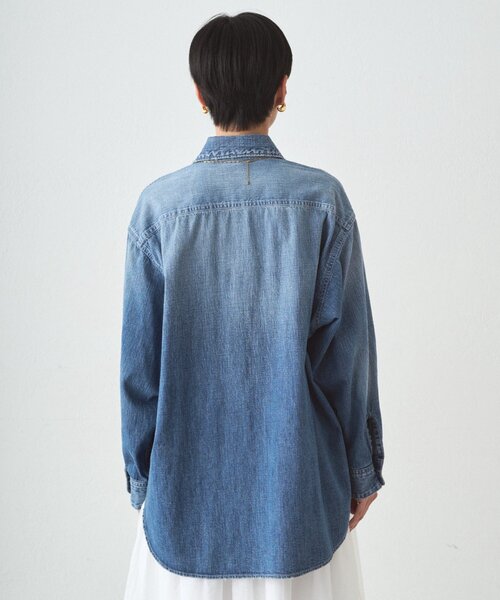 JAPAN MADE】BASICデニムシャツ（シャツ/ブラウス）｜LOUNGEDRESS