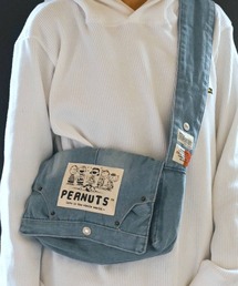 SNOOPY×OLD BETTY'S | SNP Remade Denim 2Way Pouch(ボディバッグ/ウエストポーチ)