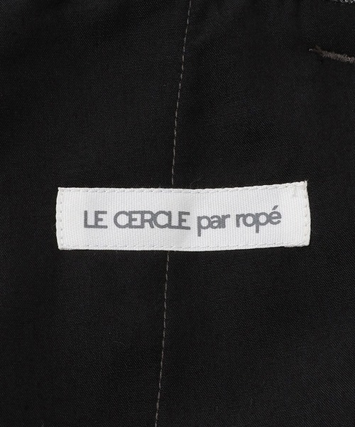 le cercle ADAM ET ROPE'(ルセルクルアダムエロペ)の「メランジワンタックトラウザー(その他パンツ・メンズ・ブラック/グレー/ベージュ・LL/M/L/S)」の5枚目の写真