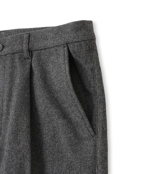 le cercle ADAM ET ROPE'(ルセルクルアダムエロペ)の「メランジワンタックトラウザー(その他パンツ・メンズ・ブラック/グレー/ベージュ・LL/M/L/S)」の20枚目の写真