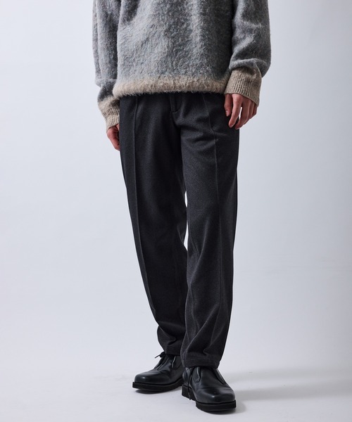 le cercle ADAM ET ROPE'(ルセルクルアダムエロペ)の「メランジワンタックトラウザー(その他パンツ・メンズ・ブラック/グレー/ベージュ・LL/M/L/S)」の13枚目の写真