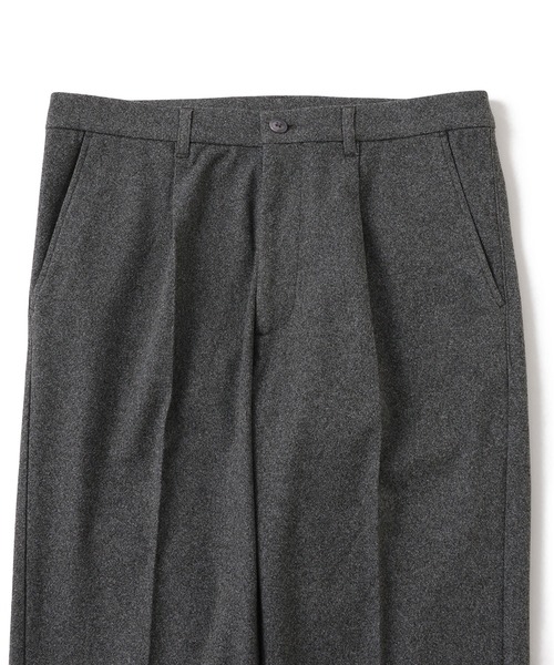 le cercle ADAM ET ROPE'(ルセルクルアダムエロペ)の「メランジワンタックトラウザー(その他パンツ・メンズ・ブラック/グレー/ベージュ・LL/M/L/S)」の18枚目の写真