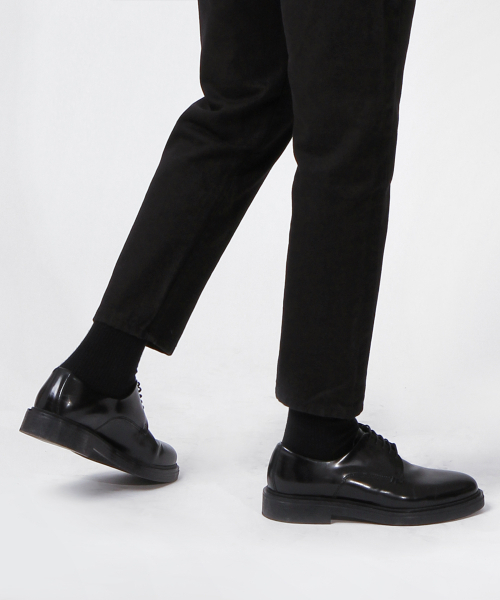 THESTORI(ザ・ストリ)の「レギュラーフィットクロップパンツ(ブラック)(デニムパンツ・メンズ・その他・1(M)/2(L)/3(XL))」の6枚目の写真
