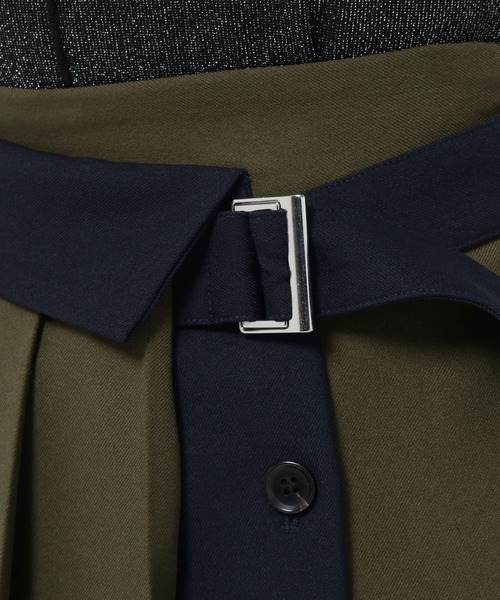 HARE（ハレ）の「ハイショクプリーツスカート(HARE)（スカート・レディース・ブラック/カーキ・FREE）」の16枚目の写真