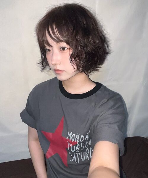 FREEMARIO（フリーマリオ）の「ウィークエンドスタリングTシャツ[チャコール]（Tシャツ/カットソー・レディース・チャコール・MEDIUM/LARGE）」の4枚目の写真
